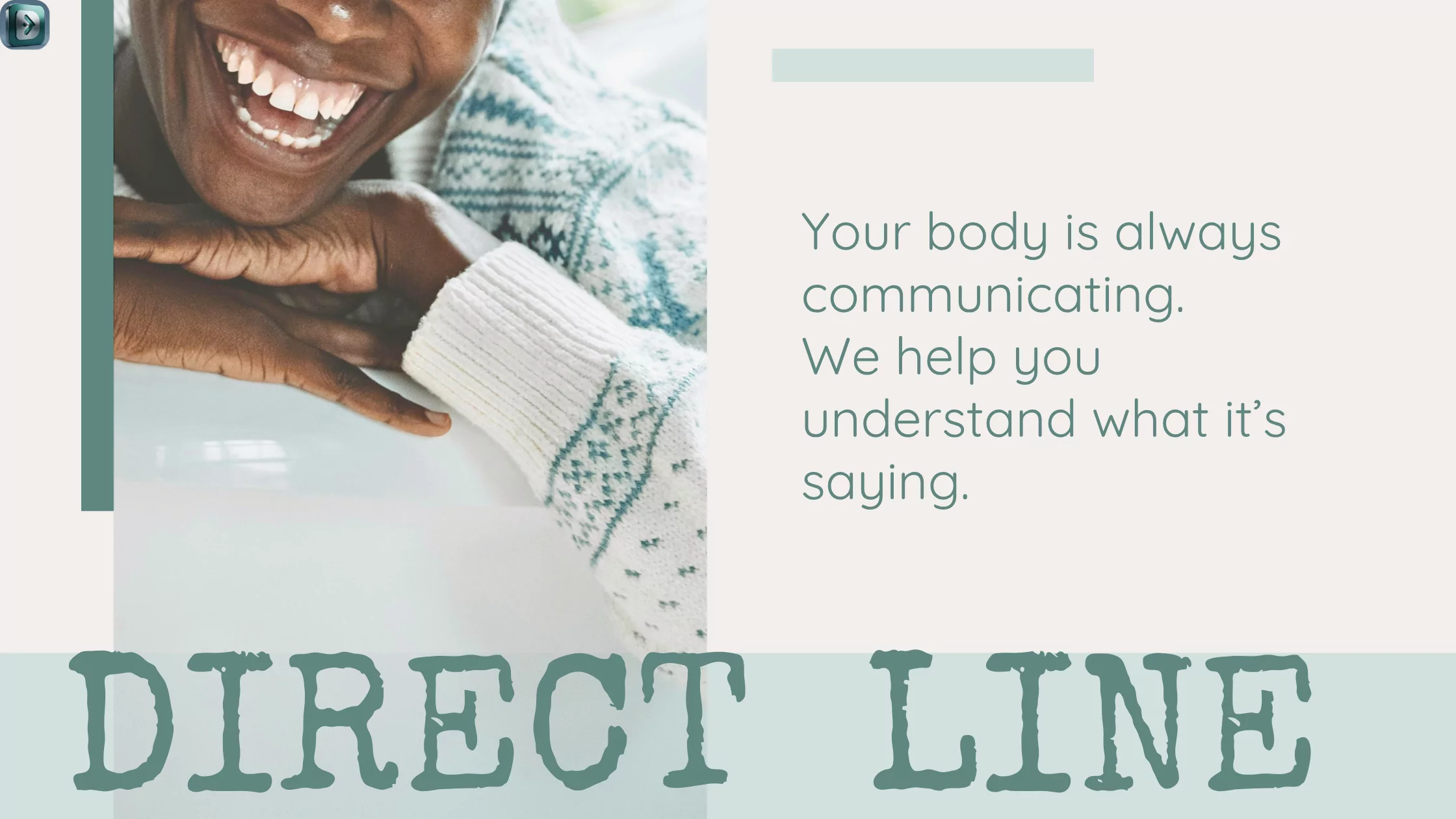 Direct Line health message reminding South Africans to understand their body's signals through online doctor consultations
